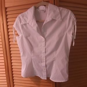 Anne Charles - vintage white top